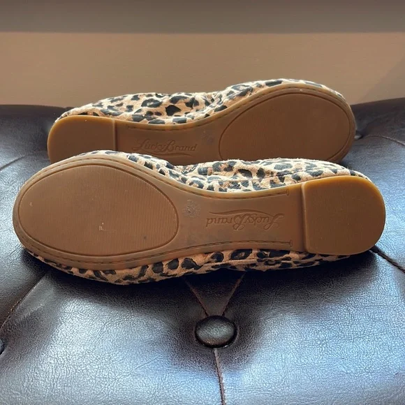 Like New Lucky Brand flats sz7.5 - Picture 5 of 7